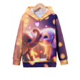 thumbnail image 2 of Avtoify Kids Long Sleeve Shirts Children's Printed Colorful Long Sleeved Hooded Top Casual and Comfortable Set Hoodie Casual and Comfortable, 2 of 6