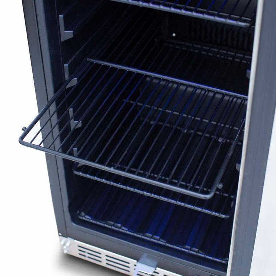 15" Outdoor Rated Fridge w/Stainless Door
