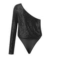 thumbnail image 6 of HXWCHs Sleeveless Jumpsuits for Women, Stylish Sequin Jumpsuit for Women Elegant Sparkling Tight Bodysuit Night Out Party Wear S Black, 6 of 6