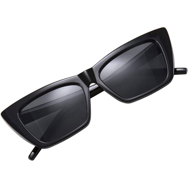 Vintage Square Cat Eye Sunglasses with UV400 Protection Amazon.com: Weewooday 4 Packs Cat Eye Sunglasses for Women  main image 4