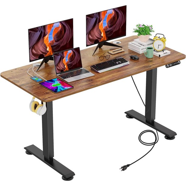 Likein 48 inches Office Desk Electric Gaming Standing Desk with ...