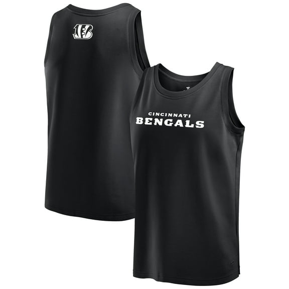 Men's Fanatics Black Cincinnati Bengals Elements Tank Top