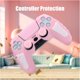 thumbnail image 4 of Funda protectora para mando PlayStation 5, funda antideslizante de silicona compatible con el mando PS5 Dual Sense con tapas para los pulgares, protectores para los joysticks y pegatina protectora, 4 of 8