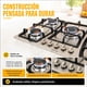 thumbnail image 4 of Parrilla Gas 5 Quemadores Empotrable Acero Inoxidable Hogar, 4 of 10