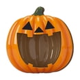 thumbnail image 2 of Halloween Picture Frame 6X6 Inch Wooden Jack O Lantern Style for Spooky Halloween Decor Halloween Wall Art for Halloween Party Decor 1 Pack, 2 of 3