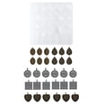thumbnail image 2 of Alloy Round Oval Pendant Base Tray Silicone Mode Pendant Jewelry DIY Tool Set BH201863, 2 of 14