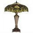 thumbnail image 2 of Meyda Tiffany - 30386 - One Light Table Lamp - Bavarian - Mahogany Bronze-200pack, 2 of 2