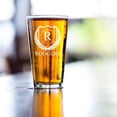 thumbnail image 1 of PersonalizedAPint glasses 16oz - custom Engrave Pint Beer glass ShieldStar, 1 of 2