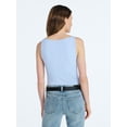 thumbnail image 3 of Scoop Women's Sleeveless Button Front Cardigan Sweater, Lightweight, Sizes XS-XXL, 3 of 5
