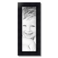 thumbnail image 2 of ArtToFrames 7" x 21" Satin Black Reverse Step Picture Frame, 7x21 inch Black Wood Poster Frame (WOM-1419), 2 of 8