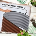 thumbnail image 5 of Outsunny Galvanized Raised Garden Bed Kit, Metal Planter Box with Safety Edging, 76.75" x 23.5" x 16.5", Brown, 5 of 9