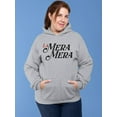 thumbnail image 2 of The Real One Hoodie Women -Smartprints Designs, Female Large, 2 of 4