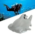 thumbnail image 4 of Couvercle de Régulateur de Plongée, Porte-Embout de Plongée en Forme de Poisson en Caoutchouc avec Clip pour Régulateur de Deuxième Étage, 4 of 7