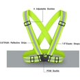 thumbnail image 3 of HSHDLDF Gilet Réfléchissant, Lot de 2, avec Bretelles Réglables Haute Visibilité pour la Course, le Jogging, le Cyclisme, la Randonnée, Multicolore, 3 of 7