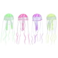 thumbnail image 2 of Méduse en Silicone pour Aquarium, Simulation Flottante, Réservoirs de Poissons Multicolores pour Aquarium, 2 of 7
