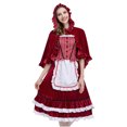 thumbnail image 1 of Conjunto de falda de traje de actuación de estilo de disfraz de Halloween sólido a la moda para mujer Wmkox8yi bvn66, 1 of 9