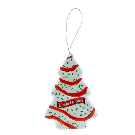 Little Debbie Christmas Tree Cake Figural Christmas Tree Ornament