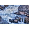 thumbnail image 2 of OBrien, Jay 32x23 Black Ornate Wood Framed with Double Matting Museum Art Print Titled - Virginia, Great Falls Rapids on Potomac River, 2 of 4