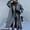 Gray, variant on RYDCOT Women's Winter Casual Wool Blend Overcoat Notch Lapel Single Breasted Long Wool Coat Fall and Winter Straight Cardigan with Pockets Sale or Clearance