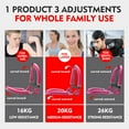 thumbnail image 6 of MBB Ab Equipment,Home Ab Machine Function Movement Multiple Core Strength, Abdominal Training 10 in 1 Magic Body Builder with 3 Levels Resistance for Teenage,Women and Men.122 Country Patented, 6 of 7