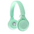 thumbnail image 2 of Monstrate Auriculares Bluetooth 5,0, auriculares inalámbricos con montaje en la cabeza, auriculares recargables con tarjeta TF y micrófono, auriculares Cables de audio/vídeo verde, 2 of 8