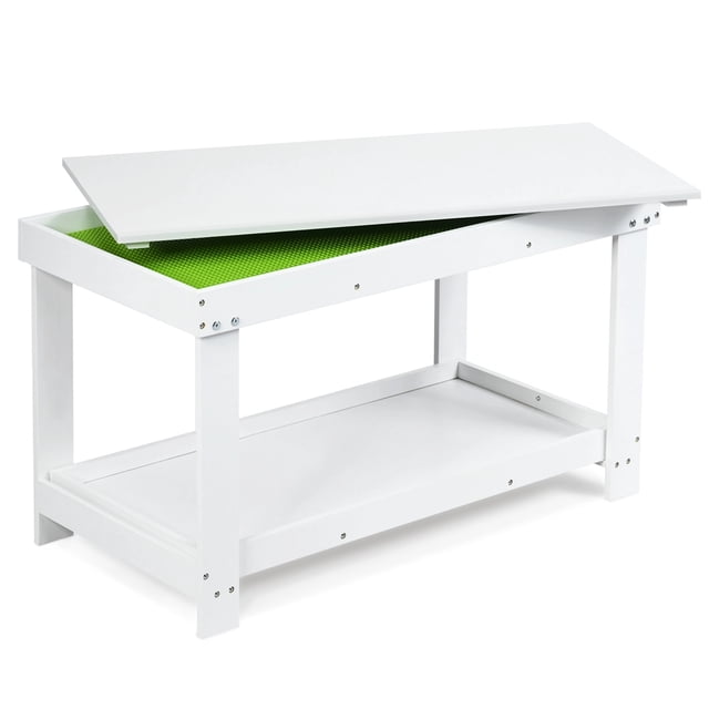 Mesa de Actividades Costway para niños Blanco 83 x 43 x 49 cm