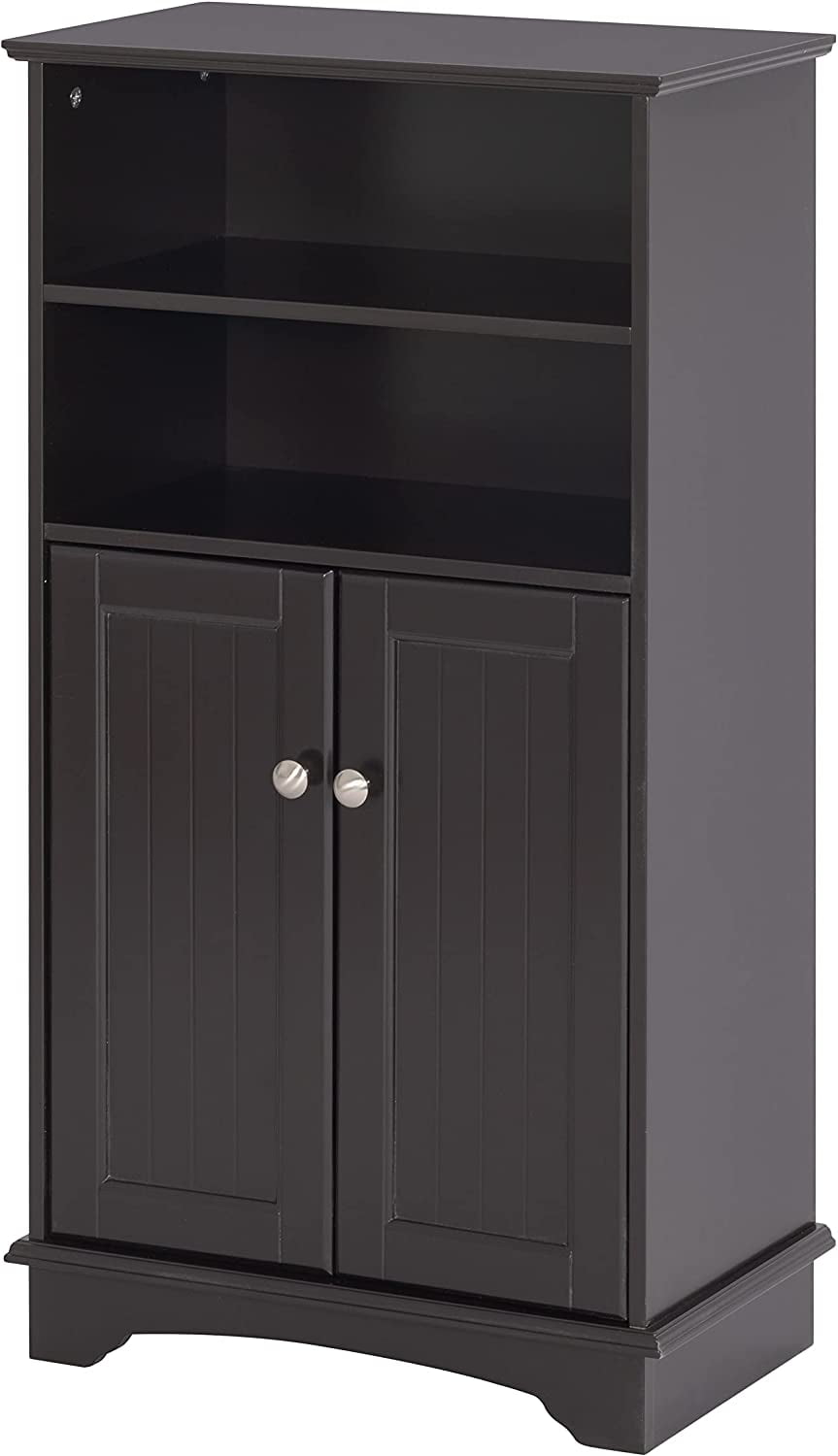 Spirich Bathroom Storage Cabinet Wood Floor Cabinet With Double Doors