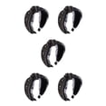 thumbnail image 1 of Sonducket Diademas para el cabello con lazo, diadema étnica con nudo torcido, diadema con bordado de encaje, cuentas brillantes, diademas ajustables para Cuenta beige 5piezas Sonducket CBP236022, 1 of 6