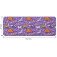 thumbnail image 7 of Halloween Dinosaur Themed Pattern Kitchen Rug Mat,Kitchen Runner Rugs Non Skid Washable,Decorative Kitchen Floor Mats for Kitchen,Sink,Laundry,17"x47.2", 7 of 7
