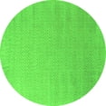 thumbnail image 1 of Ahgly Company Indoor Round Solid Green Modern Area Rugs, 8' Round, 1 of 4