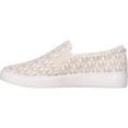 thumbnail image 3 of Womens MICHAEL Michael Kors MK Signature Keaton Slip On Sneakers, Vanilla Logo, 3 of 6