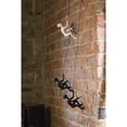 thumbnail image 4 of Set Of Two 6" Black Unique Climbing Men Wall Art, 4 of 4