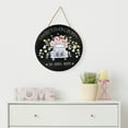thumbnail image 2 of Northlight Where Flowers Bloom Wooden Wall Sign - 15.75", 2 of 6