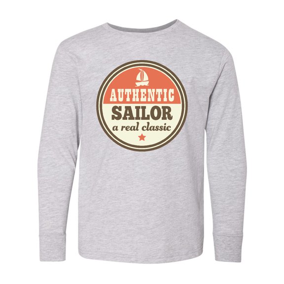 Inktastic Sailing Gift for Sailor Sailboat Long Sleeve Youth T-Shirt