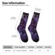 thumbnail image 2 of Balery Lilac Calcetas Largas con Estampado para Hombre y Mujer – Suaves y Transpirables, Talla Única (US 5-11), 2 of 6