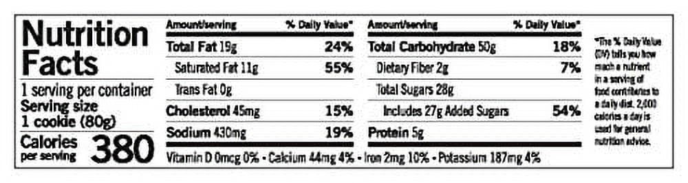 Sweet Street Desserts Sandy's Amazing Chocolate Chunk Manifesto Cookies, 2.8 Oz [48-Pack]