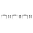 thumbnail image 2 of sweethay Landing Gear Plastic Height Extender Accesorio Reemplazo para Mini/Mini 2 Type1, 2 of 6