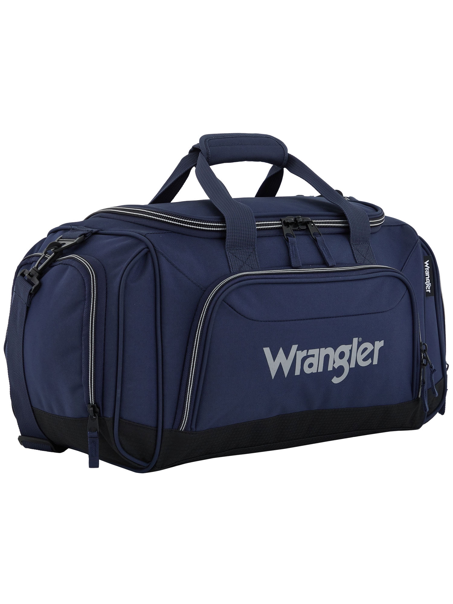 Wrangler Small 20" Sport & Travel Duffel Bag with Water Bottle Holder - Navy