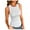 White, variant on White Shirts for Women Tank Top Sleeveless Basic Cami Top Shirt Slim Knit Ribbed Racerback Blouse Ladies Tops and Blouses