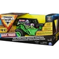 Monster Jam Official Grave Digger RC Monster Truck with Controller, 124 Scale, 2.4 GHz, Age 4