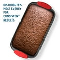 thumbnail image 6 of Virtu Nonstick Bakeware Set - 15 PC Baking Pan Tray Set With Silicone Handles & Utensils, Baking Sheet, Carbon Steel Cookie Sheets, Baking Dish, Baking Pans, Black, 6 of 10