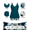 thumbnail image 4 of Bañadores Tankini Hanna Nikole Tummy Control para mujer, 4 of 6