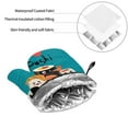 thumbnail image 6 of Naloa I Love Sushi Oven Mitts and Pot Holders 4 pcs Set, Cooking Baking Grilling Kitchen Oven Glove for Cooking, 6 of 6
