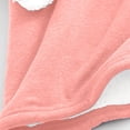 thumbnail image 3 of Womens Crewneck Sweatshirt Fall Loose Long Sleeve Blouson One Shoulder Baggy Graphic Pullover Flannel Top Pullovers(Pink,L), 3 of 6