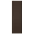 thumbnail image 5 of Ekena Millwork 15"W x 26"H True Fit PVC Two Equal Flat Panel Shutters, Raisin Brown (Per Pair - Hardware Not Included), 5 of 10