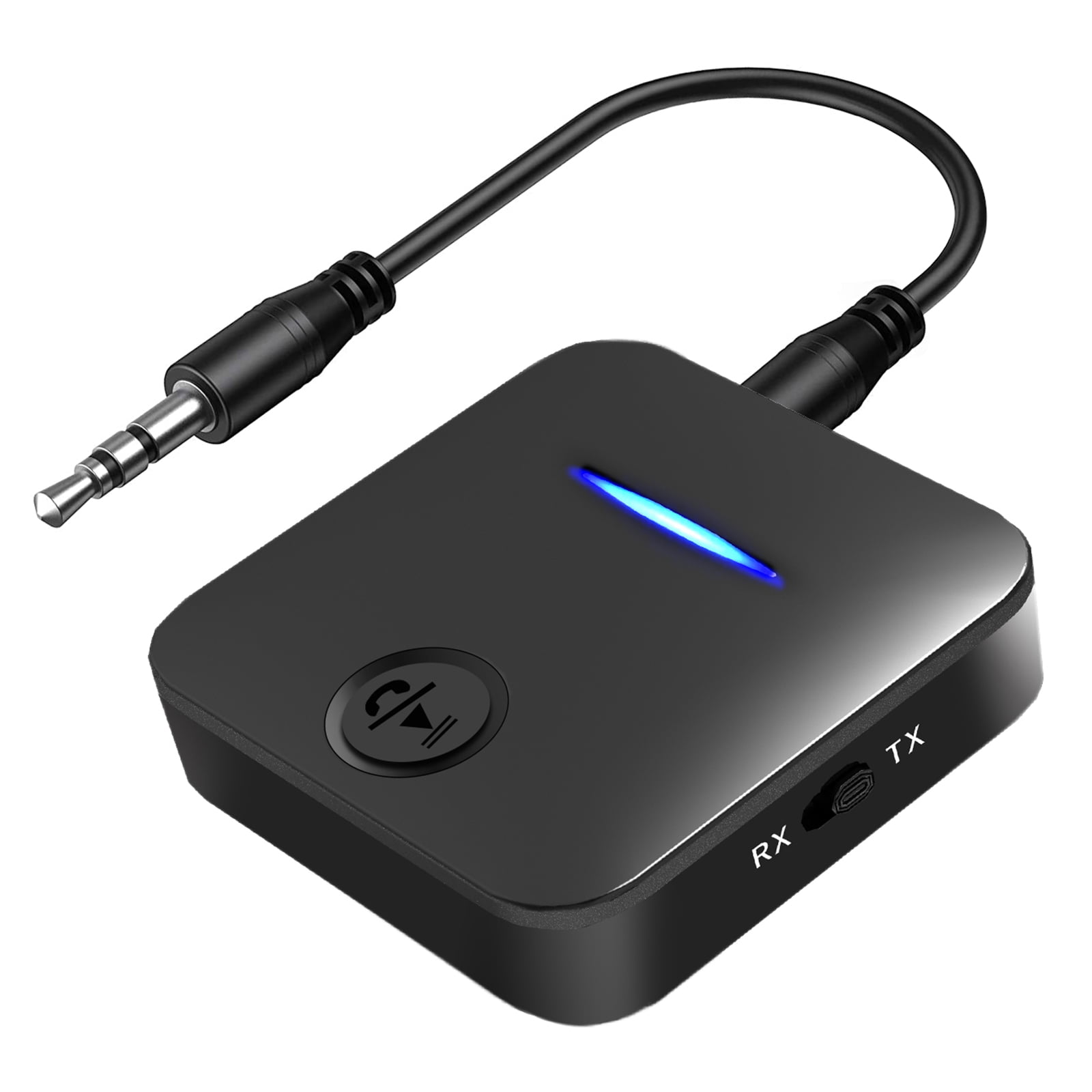 Wireless Bluetooth 4.0 Transmitter Stereo Music Audio Adapter 3.5mm For TV PC CH