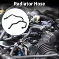thumbnail image 2 of Manguera del radiador Unique Bargains, manguera de calefacción del radiador, manguera de salida del radiador para BMW X3 2018-2021 No.17127535536, tubo de refrigerante de goma negro 1 Pc, 2 of 6