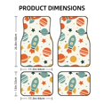 thumbnail image 2 of LAKIMCT White Space Elements Car Mats, Neoprene Front Rear Floor Mats for Cars, Waterproof Anti-Slip Car Floor Mats Full Set, Universal(4 Pcs), 2 of 6