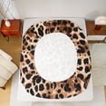 thumbnail image 5 of Castle Fairy Leopard Print Twin Sheet Sets for Boys Girls,Cheetah Print Bedding, 5 of 7
