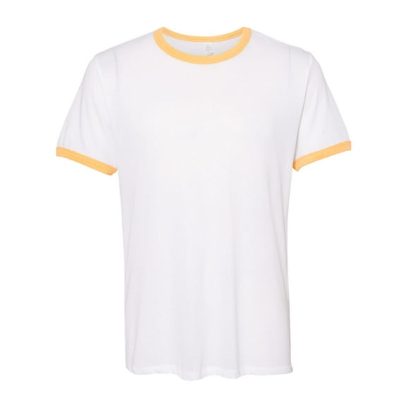 Alternative New NIB Vintage Jersey Keeper Ringer Tee